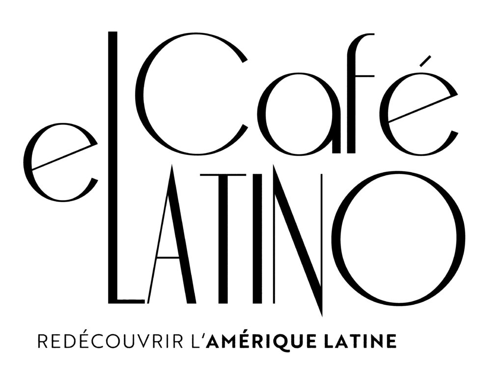 logo elcafelatino noir