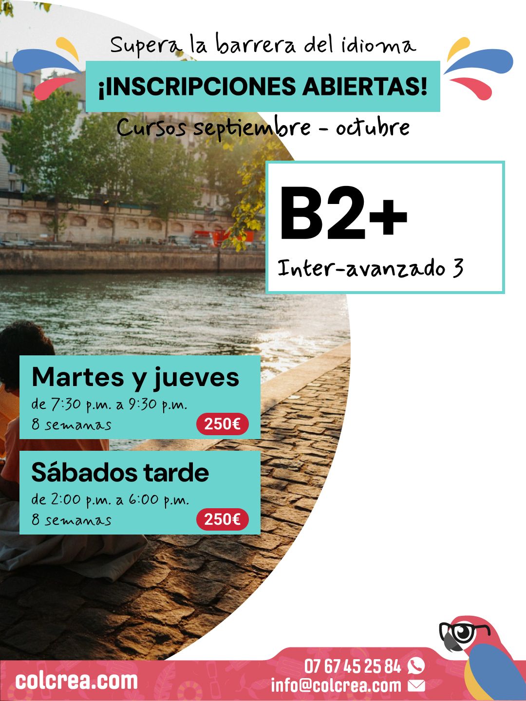 Home 11 Cursos B2+ París