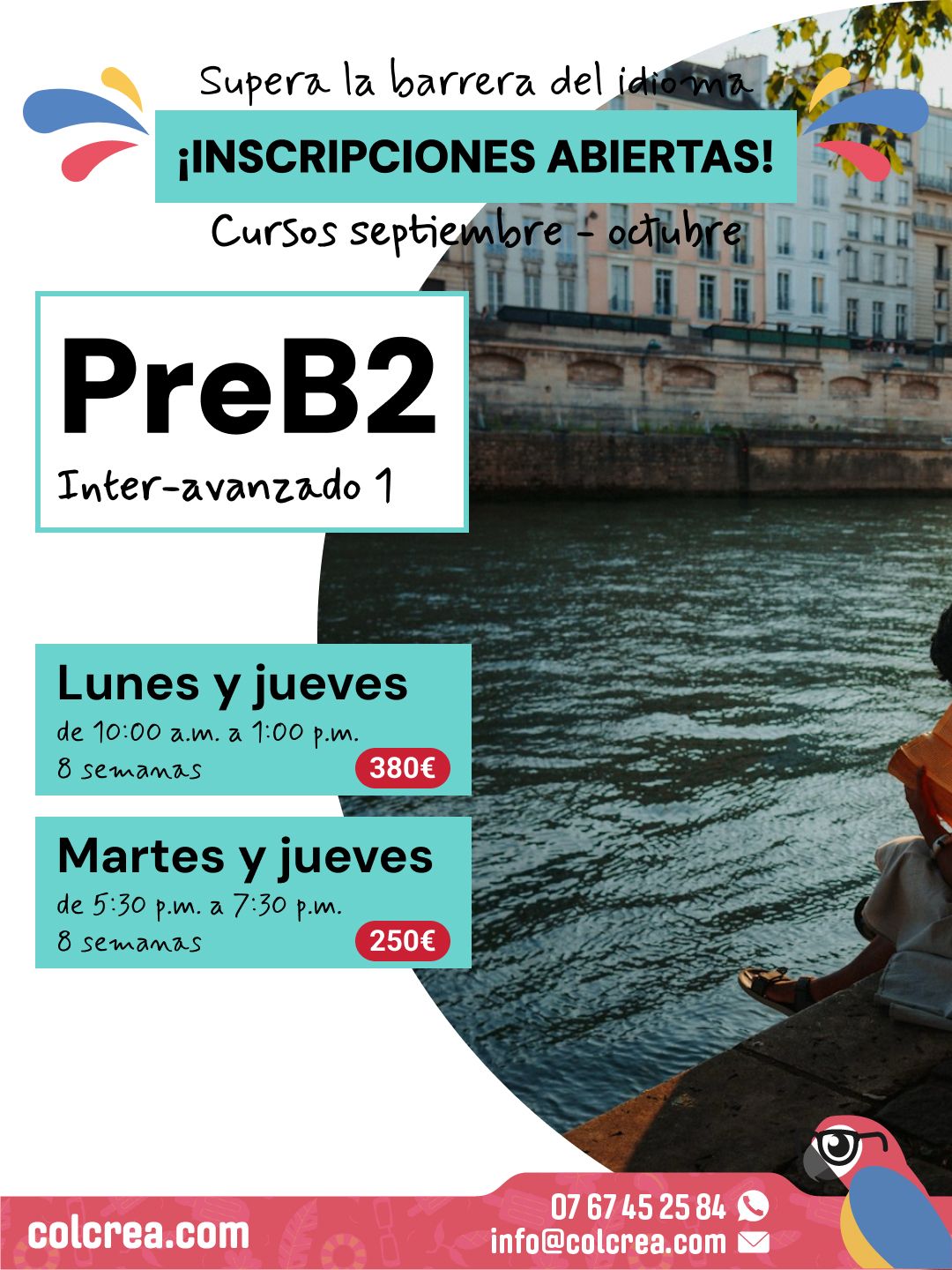 Home 10 Cursos PreB2 París